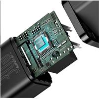 Baseus Rychlonabíječka do sítě Super Si USB-C PD QC 30W černá