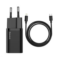 Baseus Rychlonabíječka do sítě Super Si USB-C PD QC 30W černá