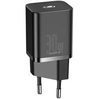 Baseus Rychlonabíječka do sítě Super Si USB-C PD QC 30W černá