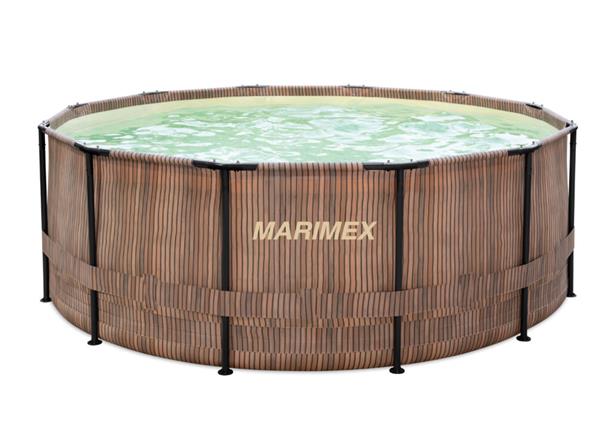 Bazén Marimex Florida 3,66x0,99 m se skimmerem- motiv TEAK