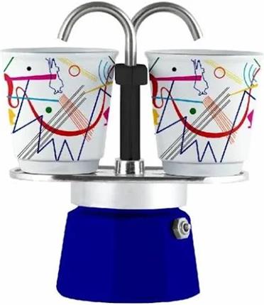Bialetti MINI EXPRESS Set Kandinsky modrá
