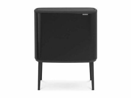 Brabantia Bo Touch Odpadkový koš na tříděný odpad 11 + 23 L  černá matná