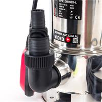 Čerpadlo NAC Ponorné kalové SPE100INOX-L nerez
