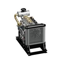 Čtyřválcový vznětový motor Teching DM115