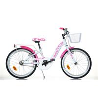 Dětské jízdní kolo Dino Bikes 204R bílé 20" dívčí
