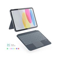 Epico Backlit Keyboard Case iPad Pro 11" (2018+)/iPad Air 10,9" (2020-2022)/iPad Air 11" (M2) - Čeština/Šedá