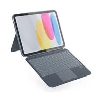 Epico Ochranný kryt s CZ klávesnicí pro Apple iPad 10.2" šedá