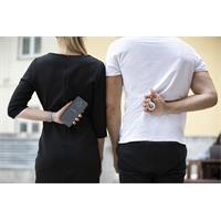 Epico Silicone Case for AirTag pack bundle - černá, bílá, modrá, červená
