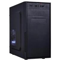 EUROCASE skříň MC X201black, micro tower, 2x USB, 2xaudio, bez zdroje