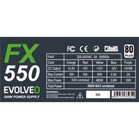 EVOLVEO FX 550/550W/ATX/80PLUS Normal