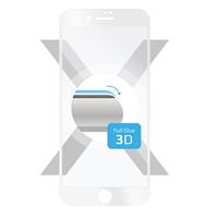 FIXED 3D Full-Cover tvrzené sklo s lepením po celé ploše Apple iPhone SE (2020)/8/7 bílé