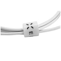 FIXED dlouhý nabíjecí kabel USB-C (PD) 15W bílý