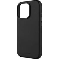 FIXED MagLeather kožený kryt s MagSafe Apple iPhone 16 Pro černý