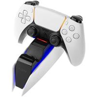 FIXED nabíjecí stanice pro ovladače DualSense (PS5) černo-bílá