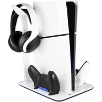 FIXED nabíjecí stanice pro PlayStation 5/5 Slim s LED podsvícením