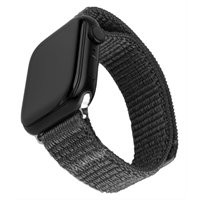 FIXED Nylon Sporty Strap pro Apple Watch Ultra 49 mm, tmavě šedý 