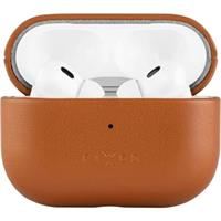 FIXED PodsLeather kožené pouzdro s MagSafe pro Apple AirPods Pro 2 hnědé