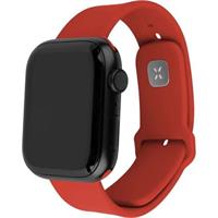 FIXED set silikonových řemínků Apple Watch 38/40/41mm červený
