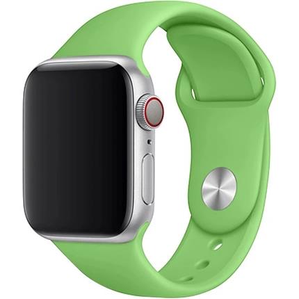 Levně FIXED Silicone Strap set silikonových řemínků Apple Watch 38/40/41mm zelený