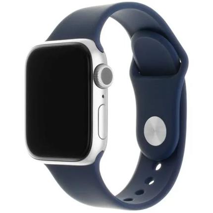 Levně FIXED Silicone Strap silikonový řemínek set Apple Watch 38/40/41 mm modrý