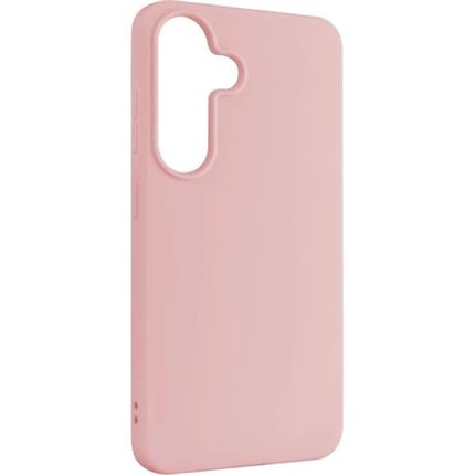 FIXED Story silikonový kryt Samsung Galaxy S25 růžový