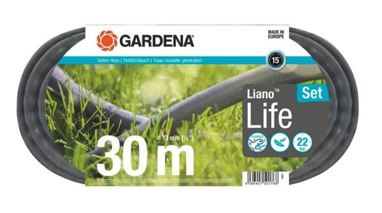 Gardena 18457-20 textilní hadice Liano Life 30 m – sada