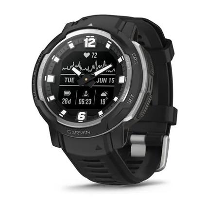 Levně Garmin Instinct Crossover - Standard Edition, Černý