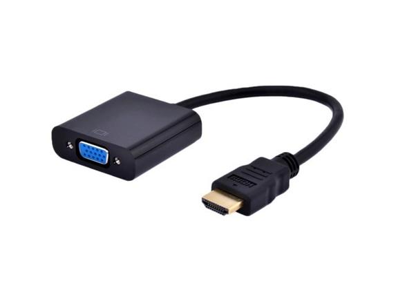 Levně Gembird Adapter HDMI-A - VGA (M/F), černý