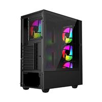 Gembird Midi Tower Fornax 4000 AGRB černá
