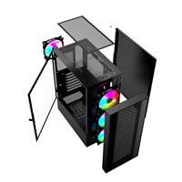 Gembird Midi Tower Fornax 4000 AGRB černá