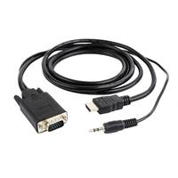 GEMBIRD Redukce HDMI -> VGA + audio, 1,8m