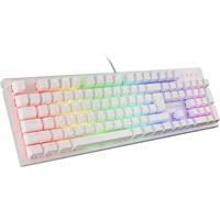 Genesis mechanická klávesnice THOR 303, US layout, bílá, RGB podsvícení, software, Outemu Brown
