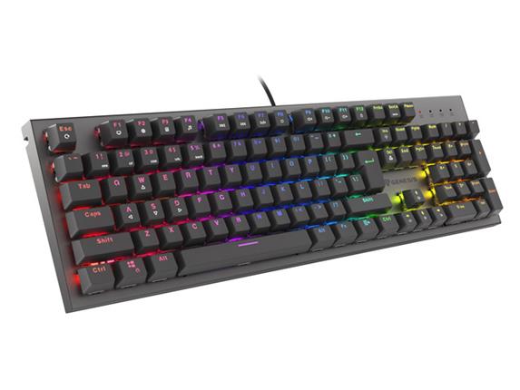 Levně Genesis THOR 303 RGB/Drátová USB/US-Layout/Černá