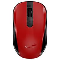 Genius bezdrátová tichá myš NX-8008s červená