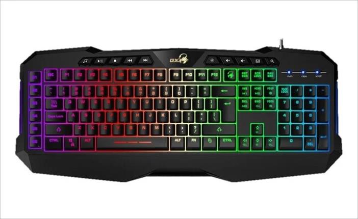 Levně Genius GX GAMING Scorpion K11 Pro RGB herní drátová klávesnice černá CZ/SK