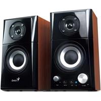 Genius SP-HF 500A Ver. II dřevěné reproduktory 2.0 hnědé/černé