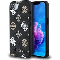 Guess PU 4G Peony MagSafe kryt iPhone 16e černý
