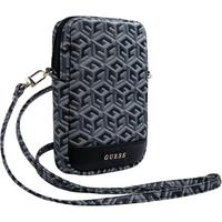 Guess PU G Cube Wallet Phone Bag Zipper černý
