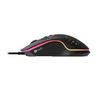 Herní myš C-TECH Scarab, casual gaming, 7200 DPI, RGB podsvícení, USB