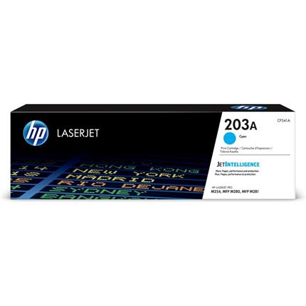 HP 203A Cyan Original LJ Toner Cartridge, CF541A