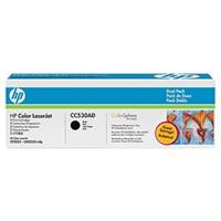 HP tisková kazeta černá, CC530AD - 2 pack