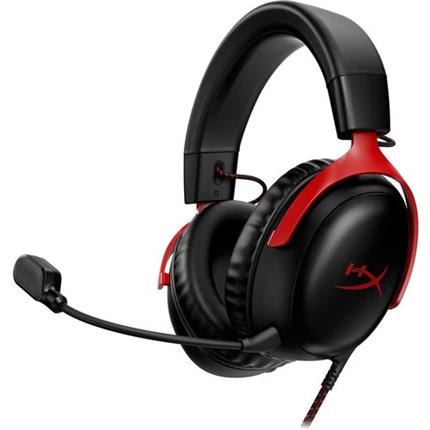 Levně HyperX Cloud III herní headset červený