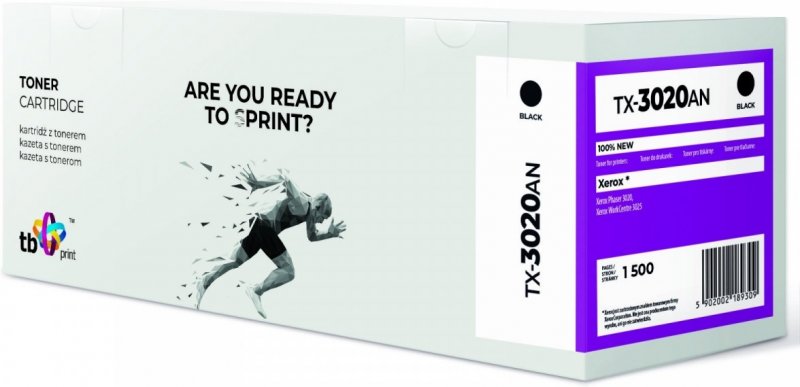 Ink. kaz. TB kom. s Xerox 3020/3025, 106R02773, BK