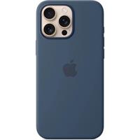 iPhone 16 Pro Max Silicone Case with MS - Denim