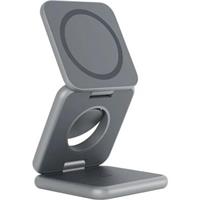 iWant Mag+ Foldable bezdrátová MagSafe nabíječka vesmírně šedá