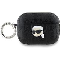Karl Lagerfeld PU Embossed Karl Head pouzdro AirPods Pro 2 černé