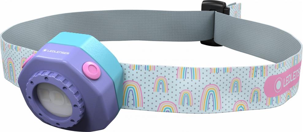 LEDLENSER KIDLED 4R RAINBOW dětská čelovka