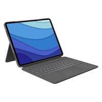 Logitech Combo Touch pouzdro s UK klávesnicí iPad Pro 11" (1.2.3. generace) šedé