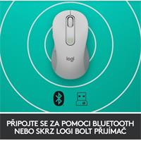 Logitech Wireless Mouse M650 L OFF-WHITE