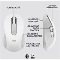 Logitech Wireless Mouse M650 L OFF-WHITE